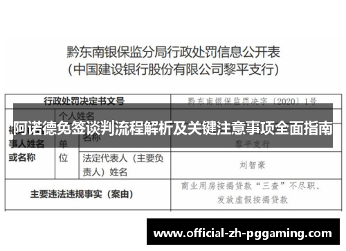 阿诺德免签谈判流程解析及关键注意事项全面指南