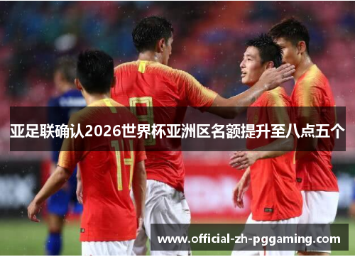 亚足联确认2026世界杯亚洲区名额提升至八点五个